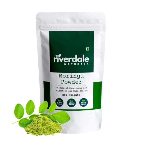 Riverdale Naturals Moringa Powder 100gm– A Nutrient-Rich Superfood