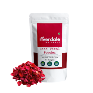Riverdale Naturals Rose Petal Powder 100g – Pure & Gentle Skincare Essential