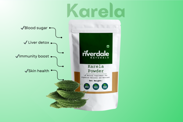 Riverdale Naturals Karela Powder – 100% Pure Bitter Gourd - Image 2