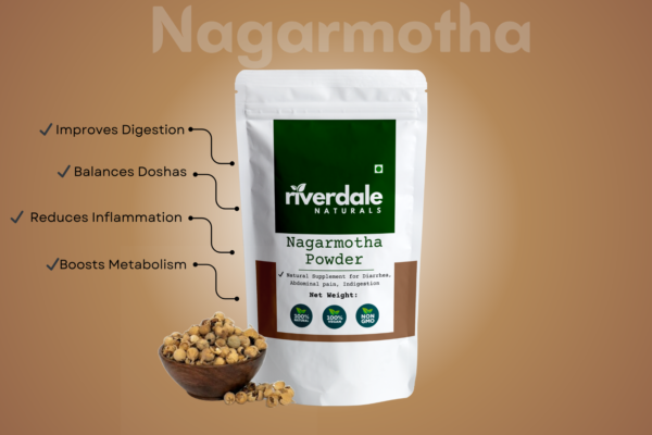 Riverdale Naturals Nagarmotha Powder – 100% Pure Cyperus Root - Image 2