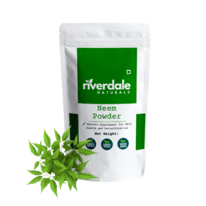 Riverdale Naturals Neem Powder 100g – Pure & Natural Skin, Hair & Immunity Support