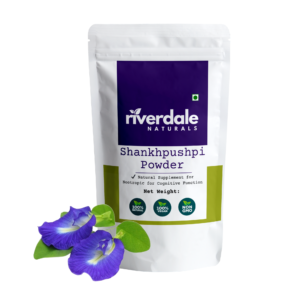 Riverdale Naturals Shankhapushpi Powder 100gm– Pure Herbal Ingredient