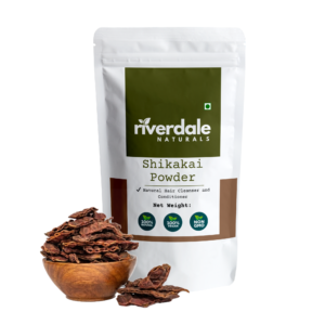 Riverdale Naturals Shikakai Powder 100g – Pure & Natural Hair Cleanser & Strengthener