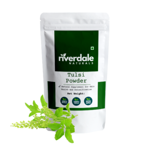Riverdale Naturals Tulsi Powder 100g – Pure & Natural Immunity & Respiratory Support